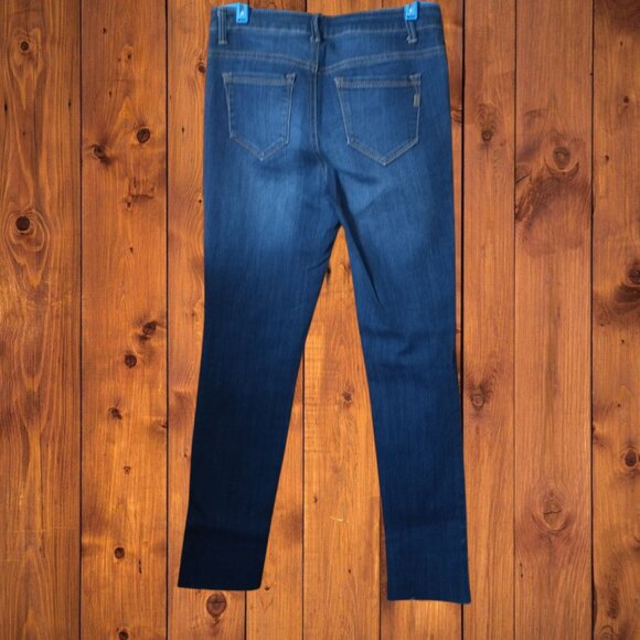 1822 Denim Women's Size 4 Taylor Distressed Raw Hem Denim Blue Jeans Casual - Picture 6 of 6